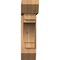 Ekena Millwork Merced Slat Smooth Bracket w/ Offset Brace, Western Red Cedar, 7 1/2"W x 28"D x 28"H BKT0806X28X28MRC06SWR - alternate 3